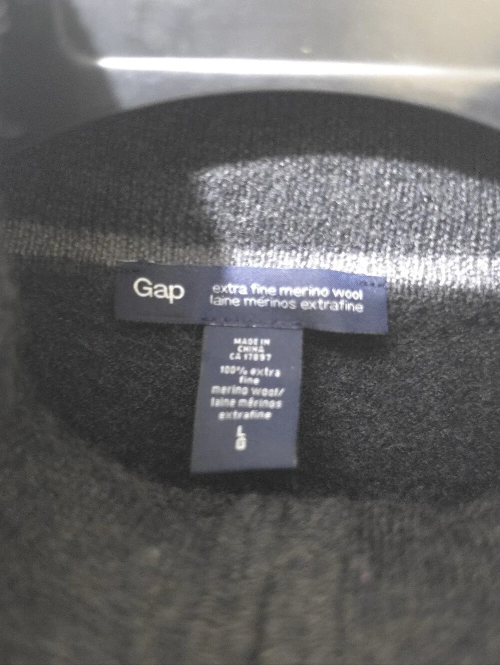 Gap Men's Quarter-Zip Mock-Neck Pullover Sweater